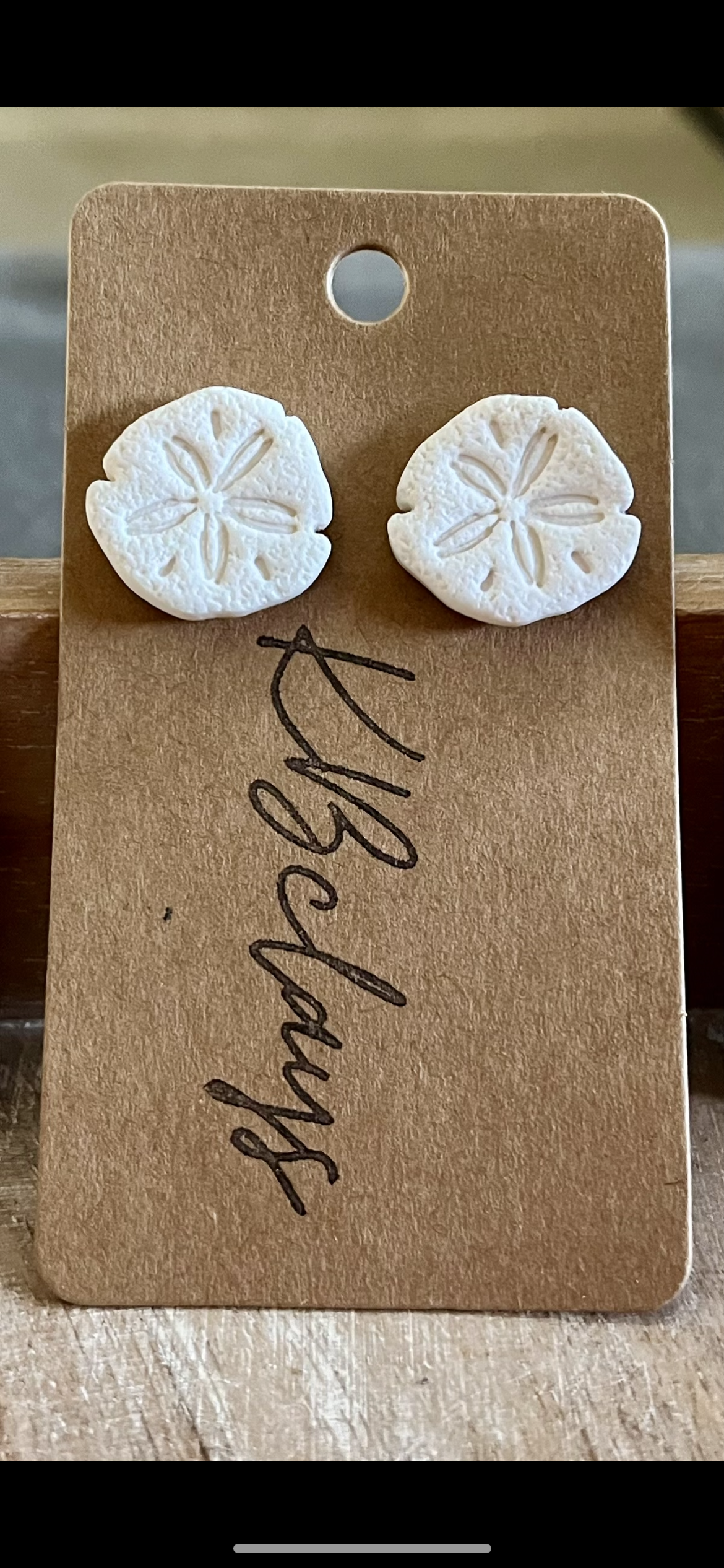 Sand Dollar Studs