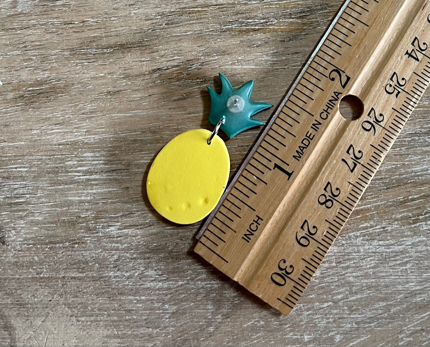 Pineapple Dangle Studs