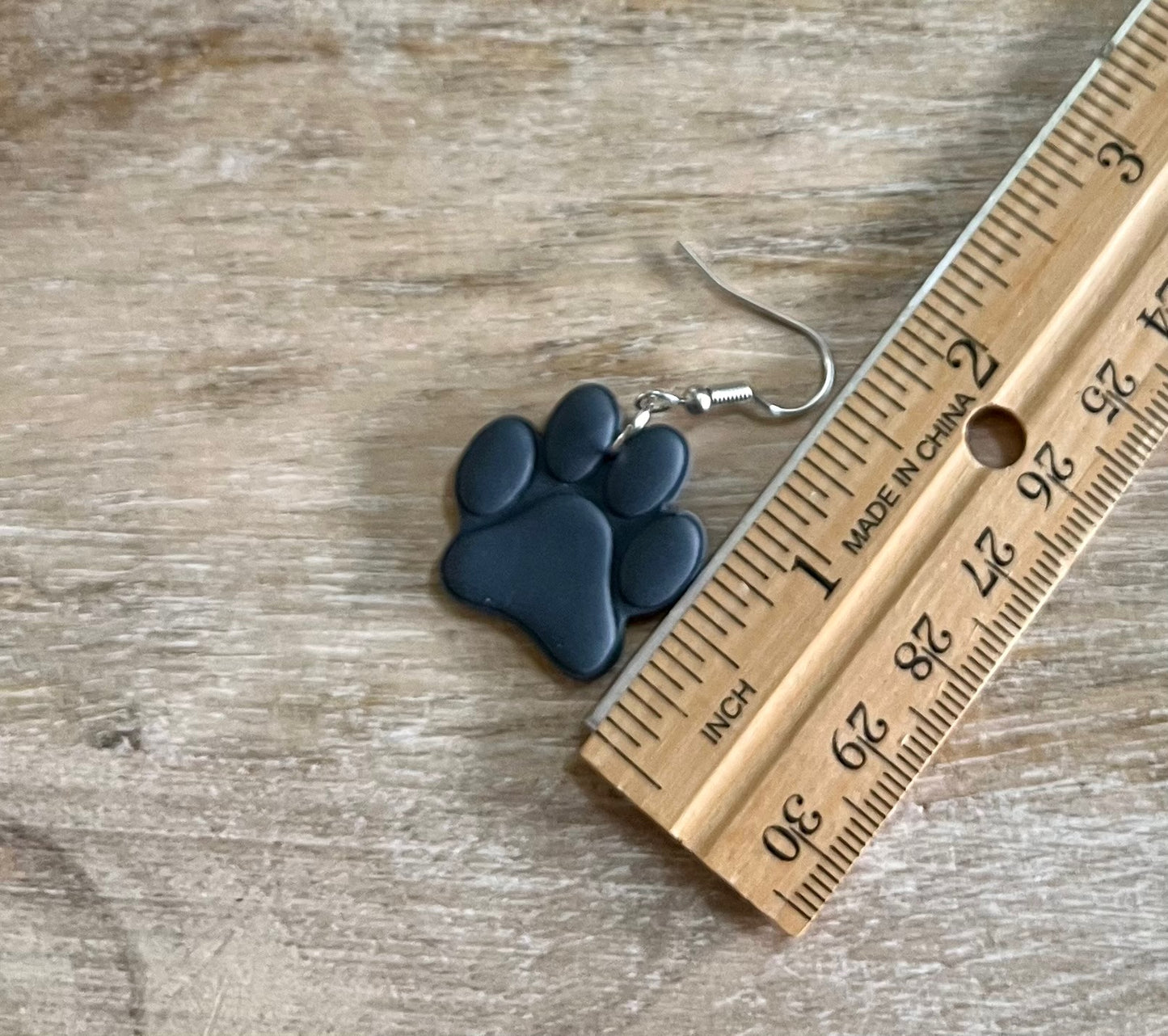 Blue Gray Large Paw Dangles