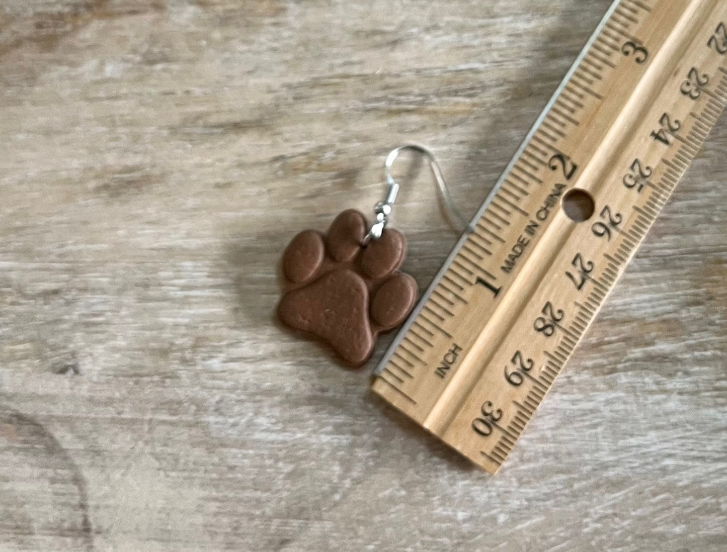 Brown Large Paw Dangles