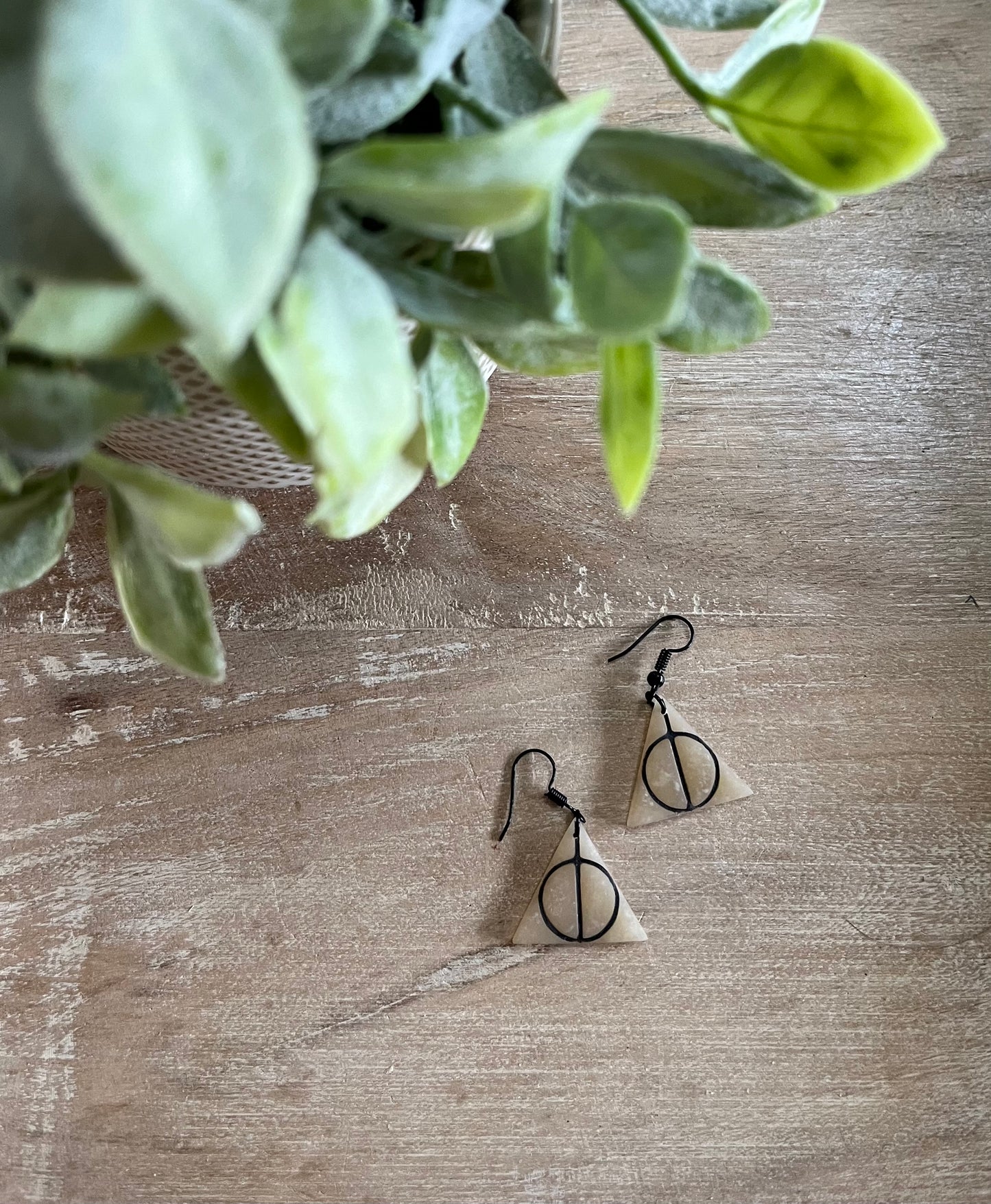 HP Deathly Hallow Triangle Dangles