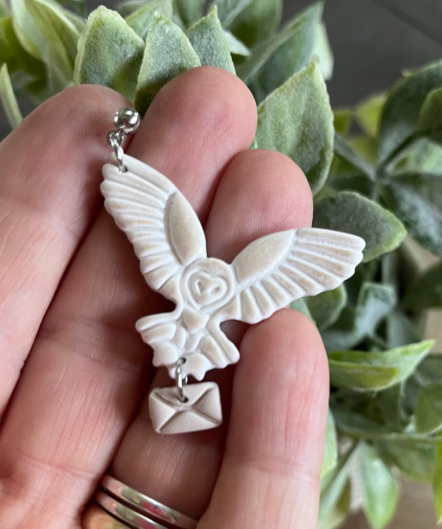 HP Owl with Mail Dangles