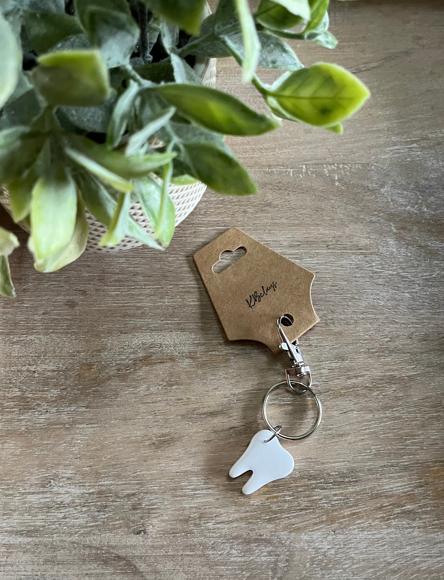 Large Tooth Keychains
