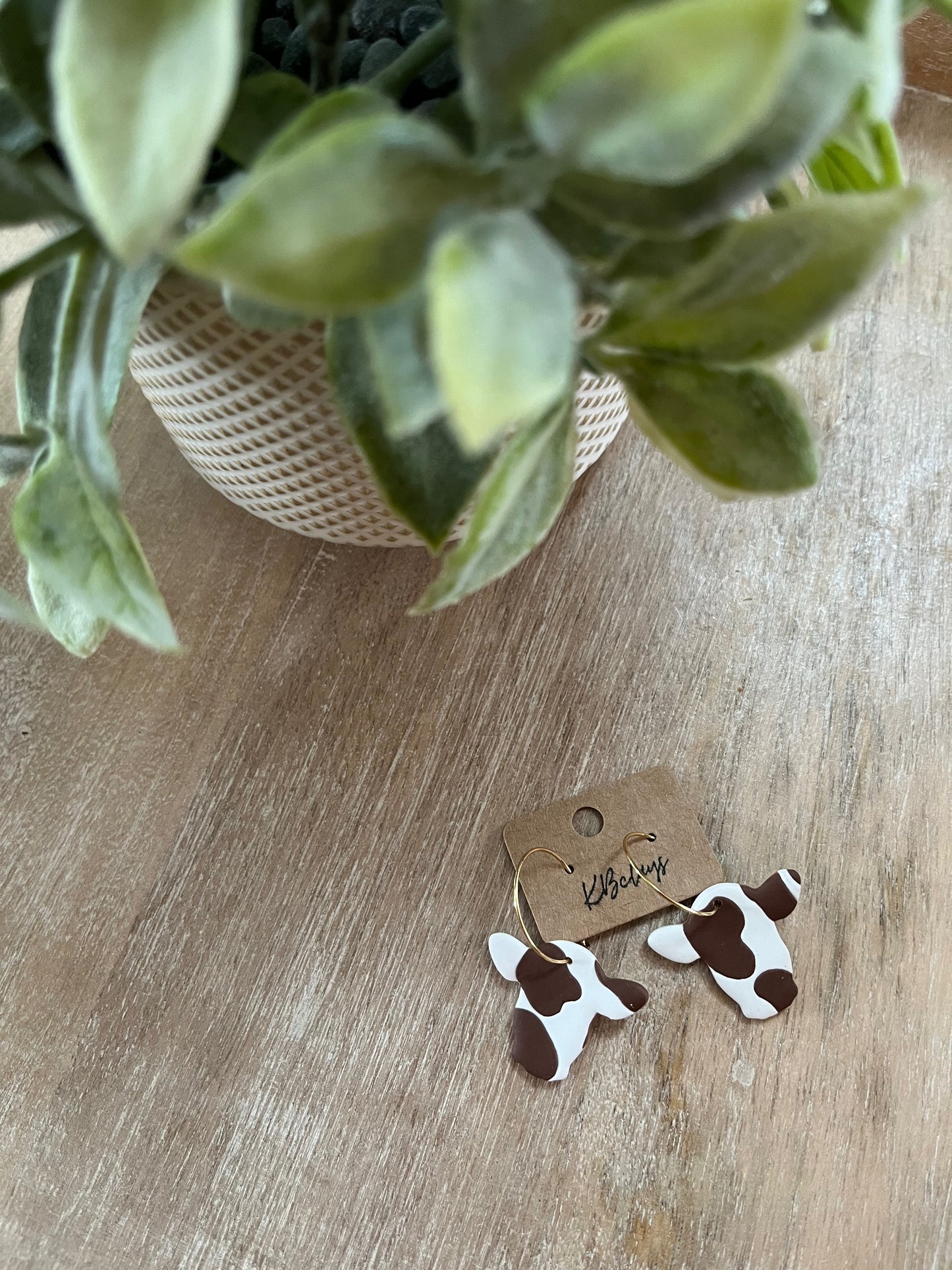 Brown Spotted Cow Hoops