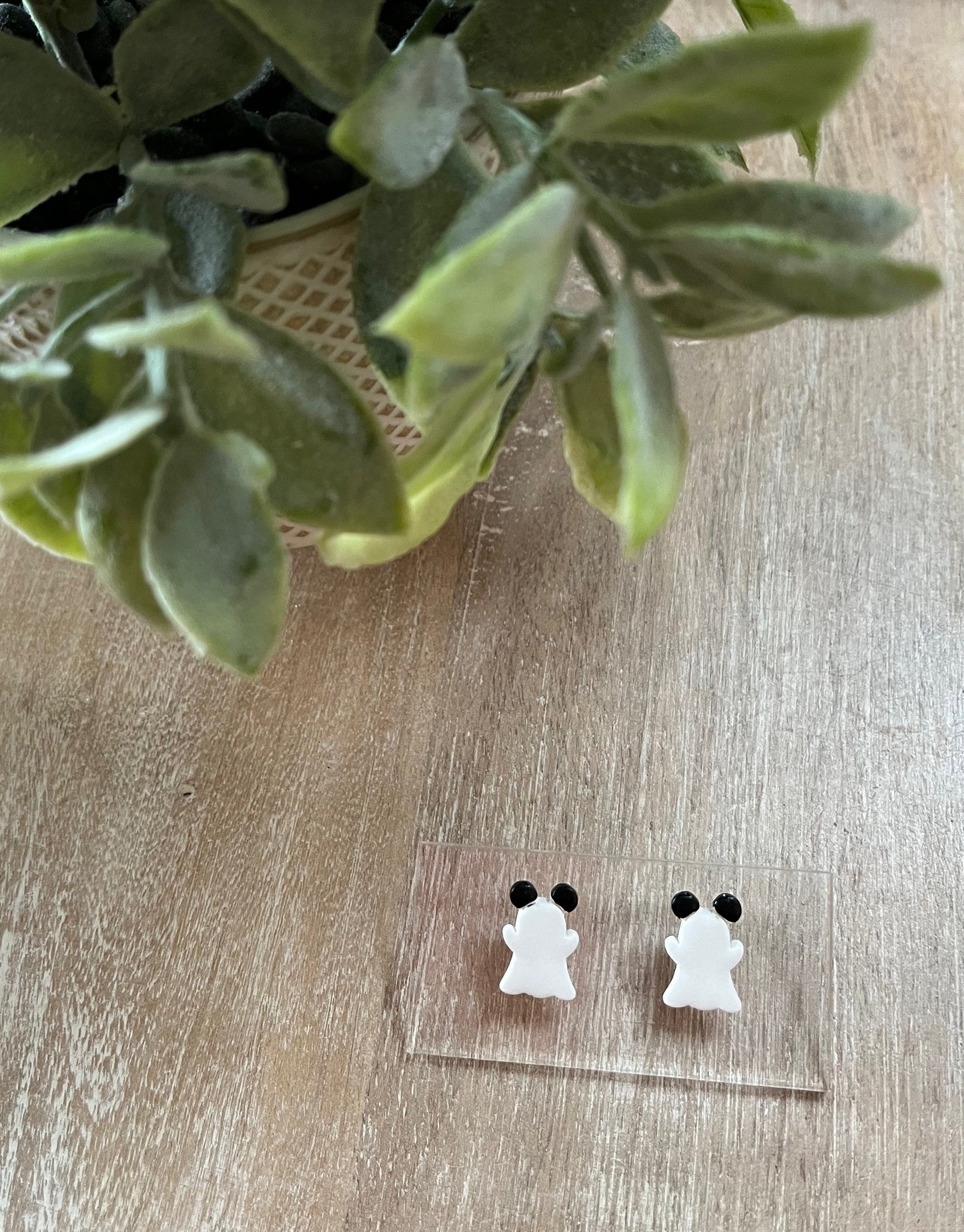 Ghost Mouse Studs