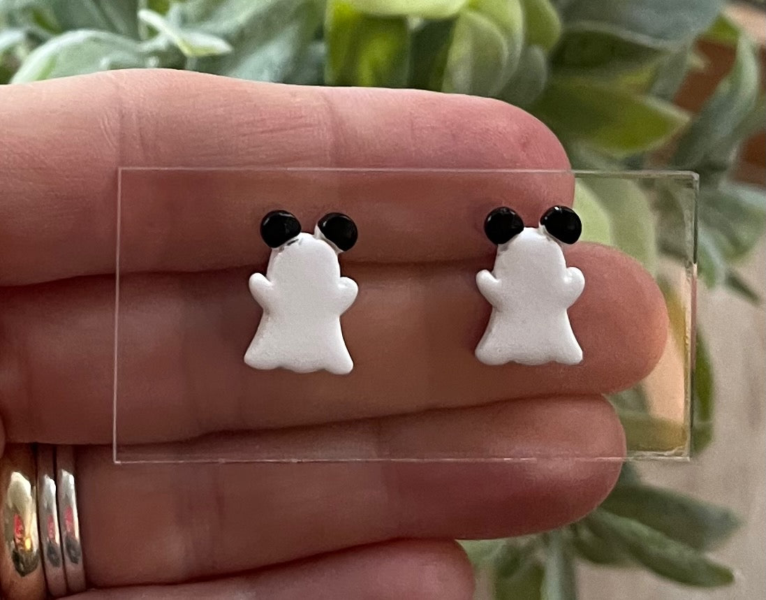 Ghost Mouse Studs