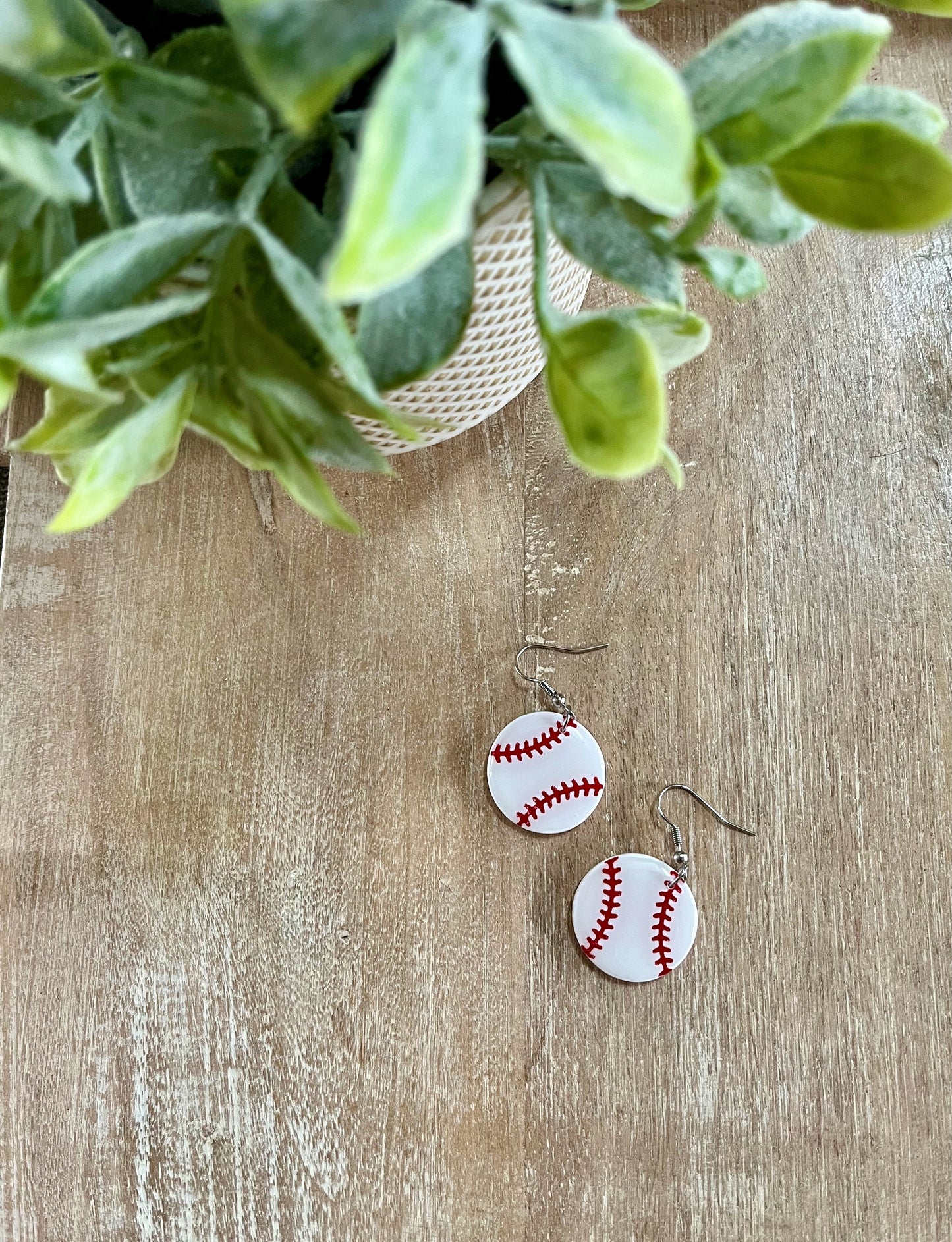 Large Baseball with Fishhooks