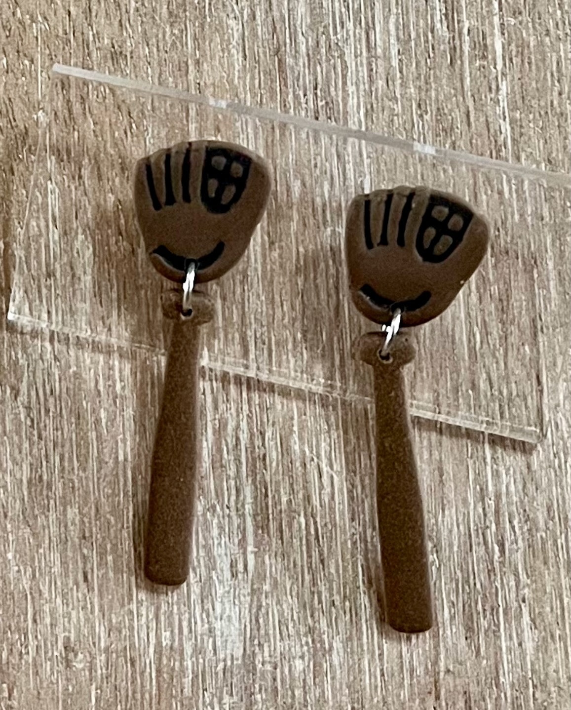 Baseball Glove and Bat Dangles