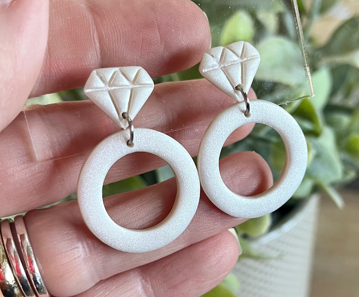 Diamond Ring Dangles
