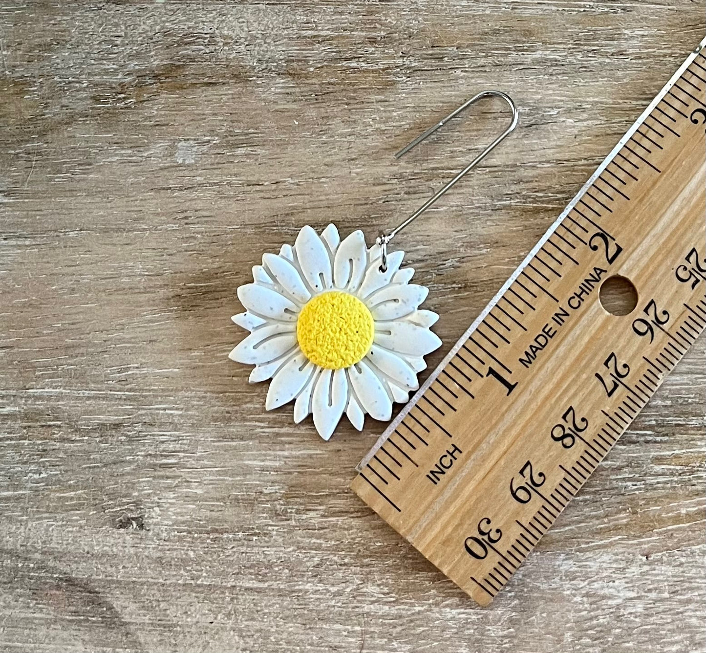 Daisy Paperclip Dangles