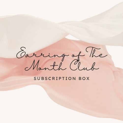 Earring of The Month Club (Ships on the 28th of each month) recurring subscription box.  $25 value